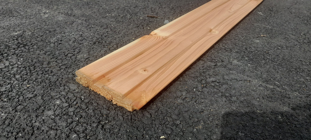 Bardage essences diverses  - 132 x 21 - L=0.9m (profil Saint louis)