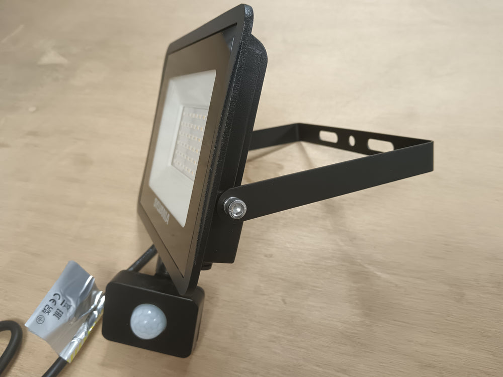 Projecteur LED noir - Sylvania Start Flood Flat PIR