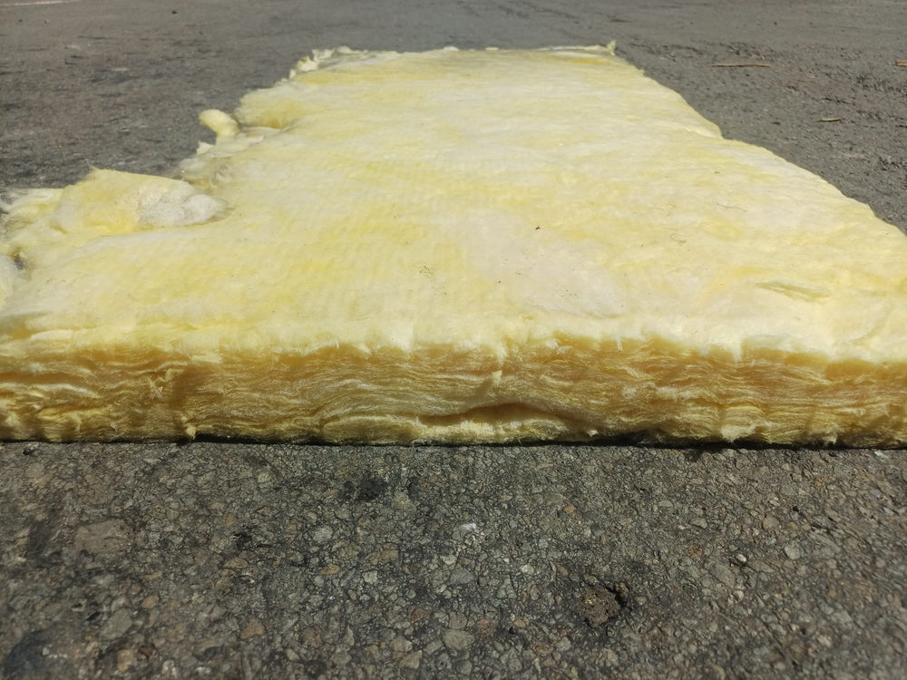 Panneau laine de verre kraft - 1000 x 500 mm - Ep=65mm