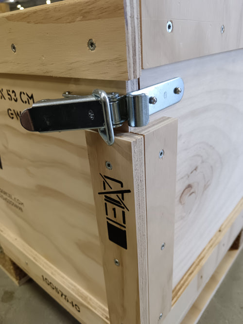 Caisse de transport contreplaqué - 800 x 600 x 530 mm