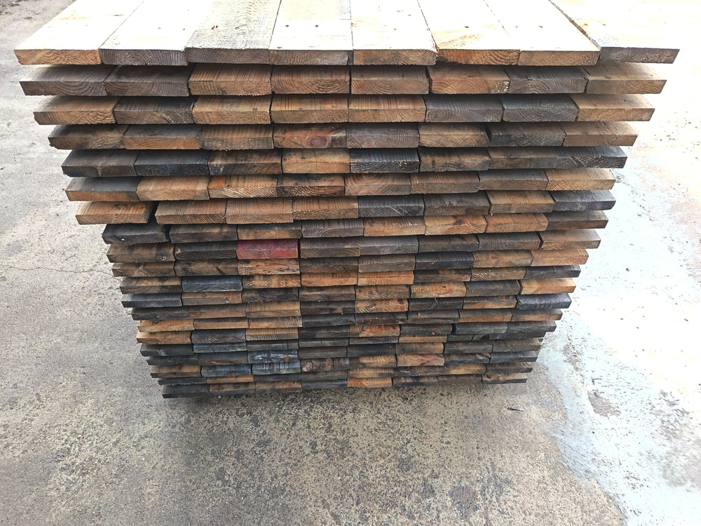 Planche resineux bois massif - 25 x 127 - L=1m (brut de sciage)