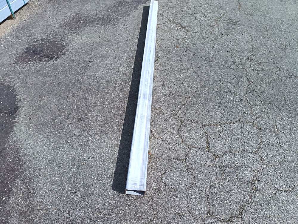 Tube acier galvanisé - 120 x 80 x 3 mm - L=2.9m