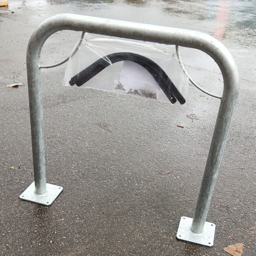 Arceau à vélos Mottez - 750 x 750 mm pour 2 vélos