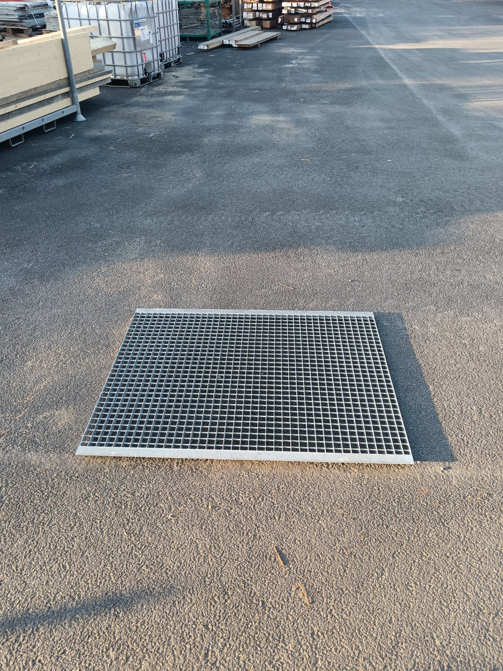Caillebotis acier galvanisé - 1295 x 990 x 37 mm