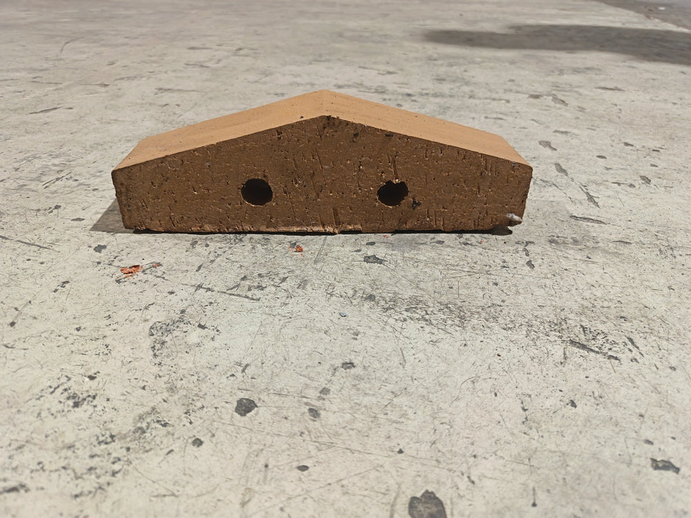 Couvre mur brique léopard - 275 x 65 mm (2 pentes)