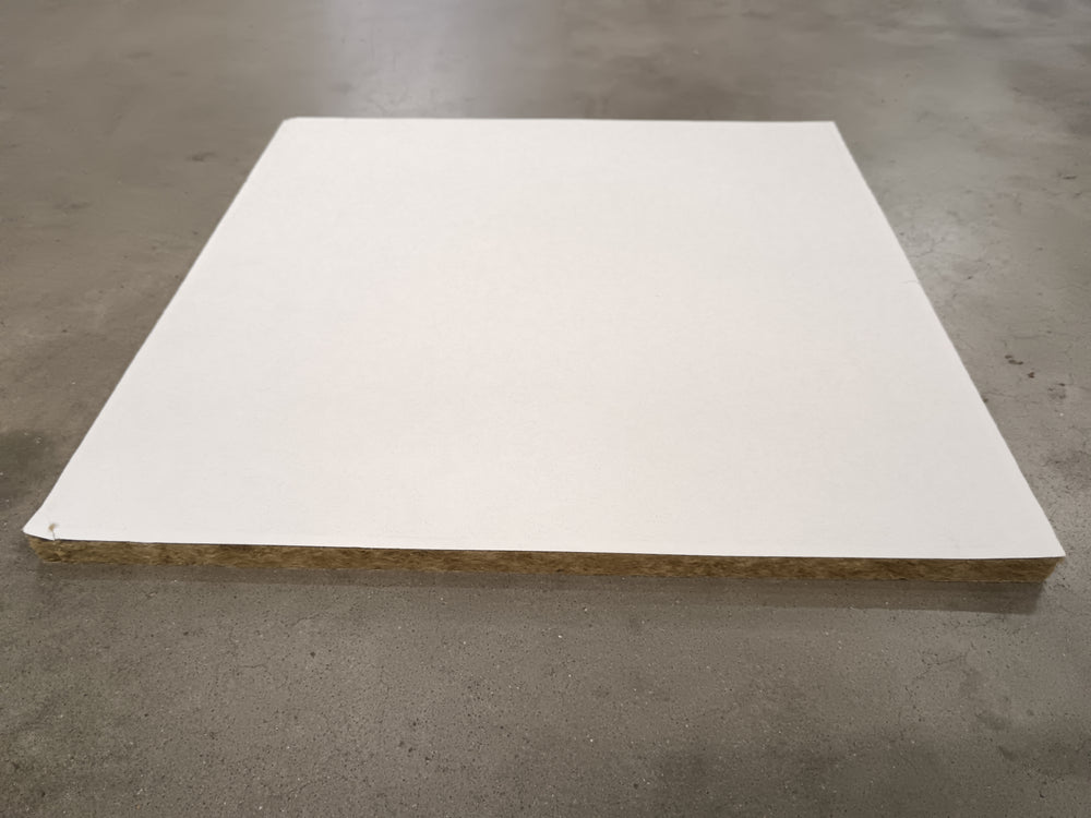 Faux-plafond laine minérale blanc - 600 x 600 x 20 mm