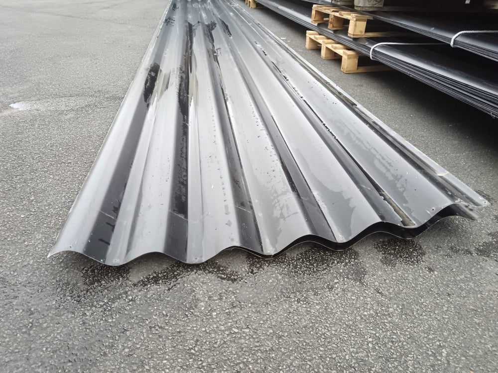 Bac acier acier noir - 8000 x 1040 x 0.75 mm - ArcelorMittal (Fréquence® 5.43B/HB)
