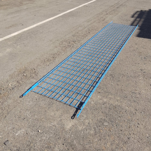 Chemin de câble acier bleu - 3000 x 600 x 54 mm (fil)
