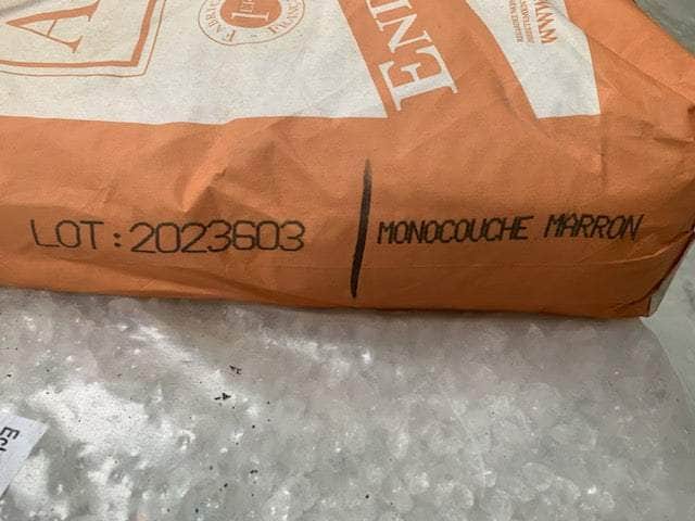 Enduit argile orange abricot - Argilus (monocouche)