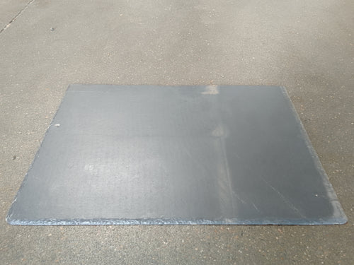 Ardoise synthétique coloris bleu - 330 x 230 mm (lisse à bords épaufrés)