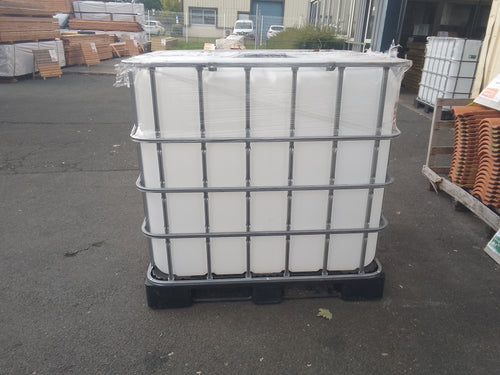 Cuve IBC 1000L plastique  - 1200 x 1000 x 1170 mm