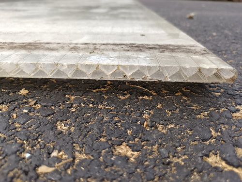Plaque polycarbonate  - 2405 x 600 x 10 mm