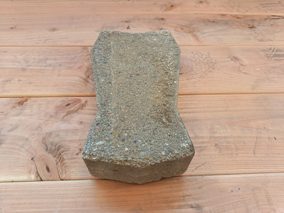 Pavé béton autobloquant gris - 245 x 125 x 60 mm (ondulé)