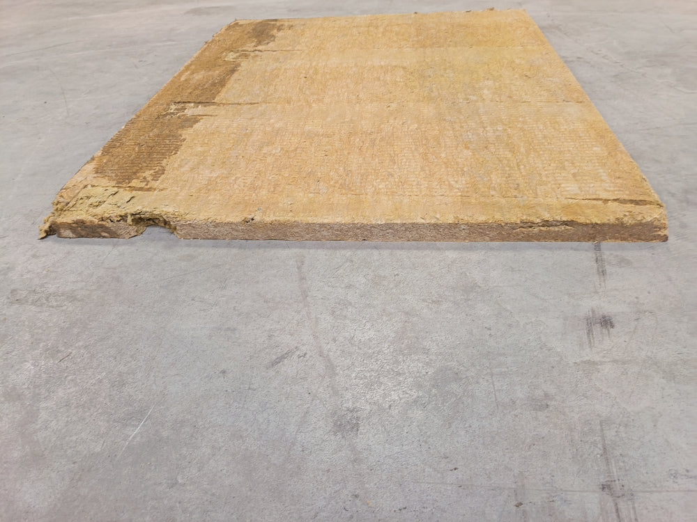 Panneau laine de roche marron R 1 - 1200 x 1000 mm - Ep=35mm - ROCKWOOL (Rockfacade)