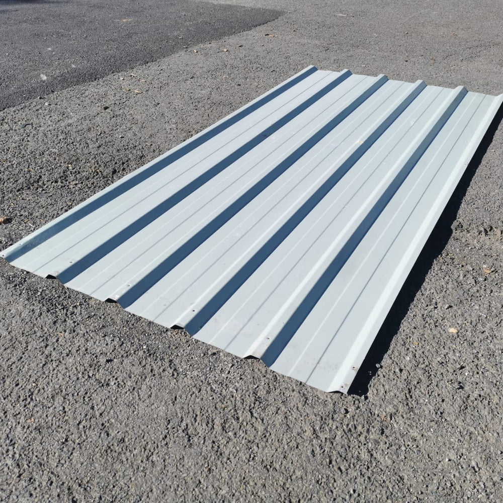Bac acier nervuré SIDMUR D vert pâle RAL 6021 - 2650 x 1100 mm Monopanel