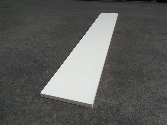Tablette aggloméré blanc - 1380 x 200 x 19 mm
