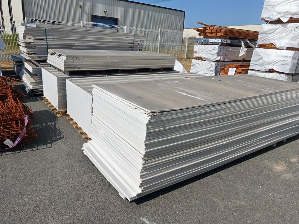 Plaque plâtre - 2500 x 1200 x 13 mm (BD13)