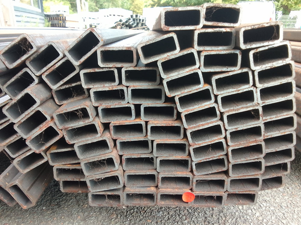 Profilé acier tube rectangle - 40 x 20 - L=6m