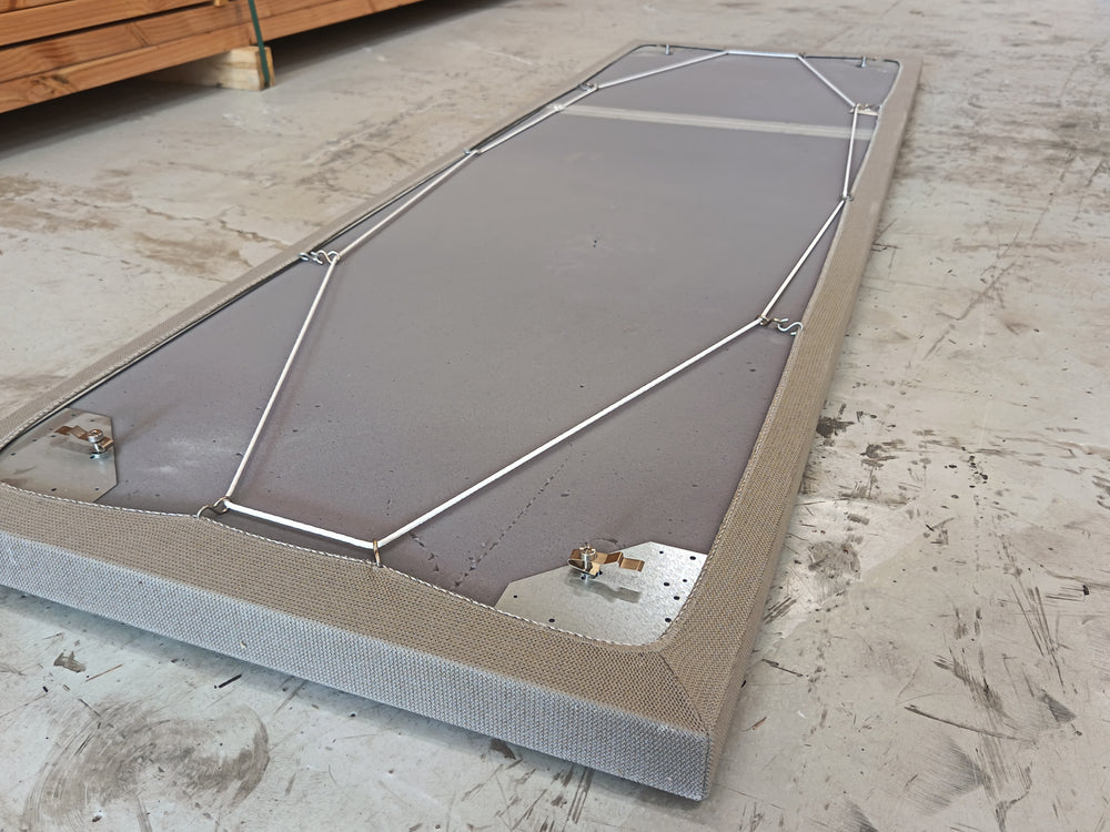 Panneau acoustique gris - 2400 x 600 x 40 mm