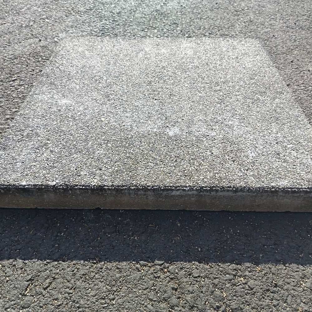 Dalle gravillonnée gris - 500 x 500 x 40 mm