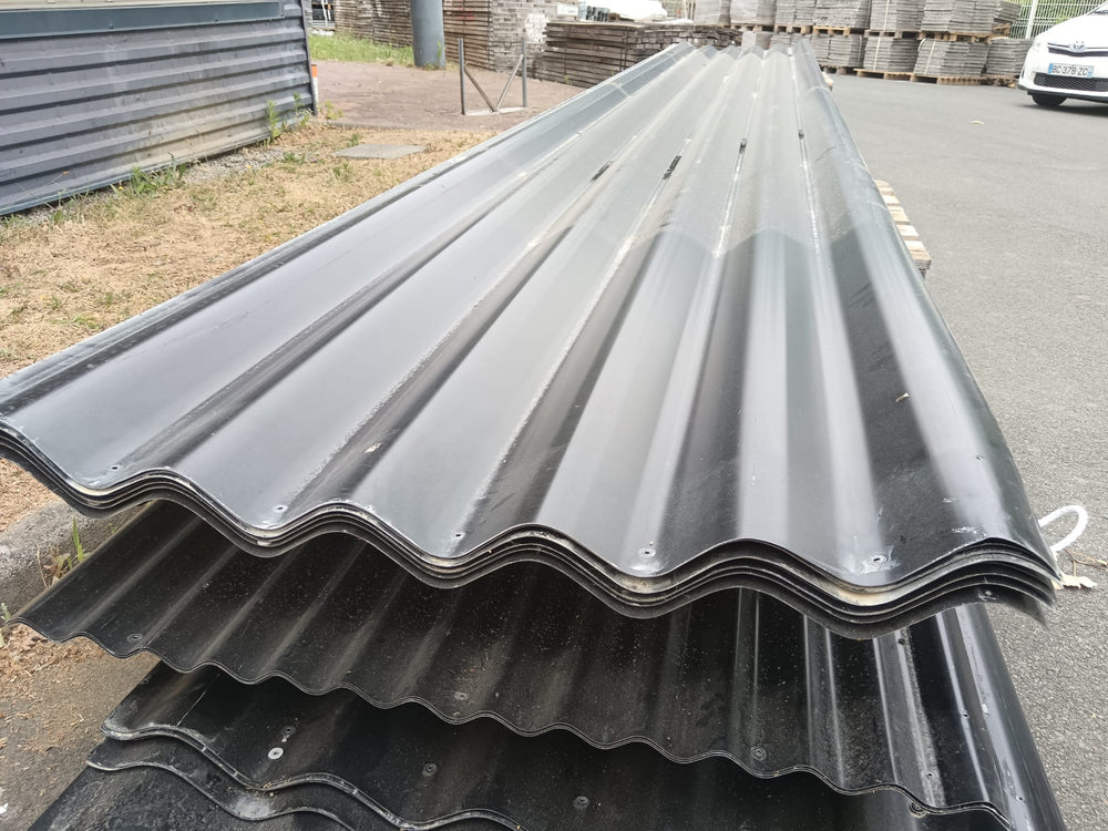 Bac acier acier noir - 8000 x 1040 x 0.75 mm - ArcelorMittal (Fréquence® 5.43B/HB)