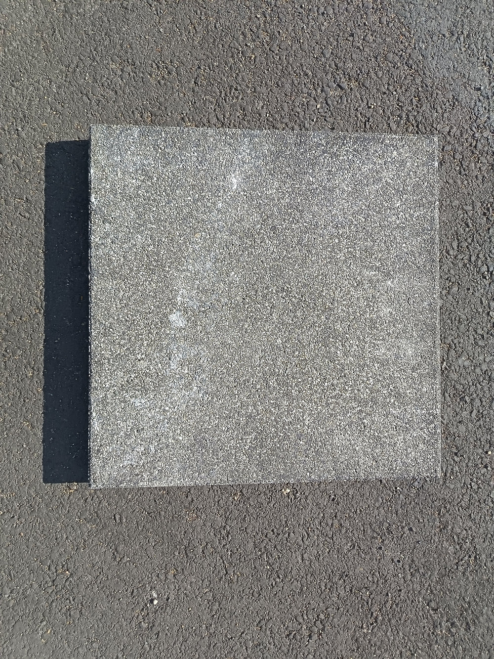 Dalle gravillonnée gris - 500 x 500 x 40 mm