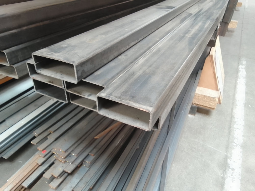 Tube acier - 100 x 40 x 3 mm - L=6m