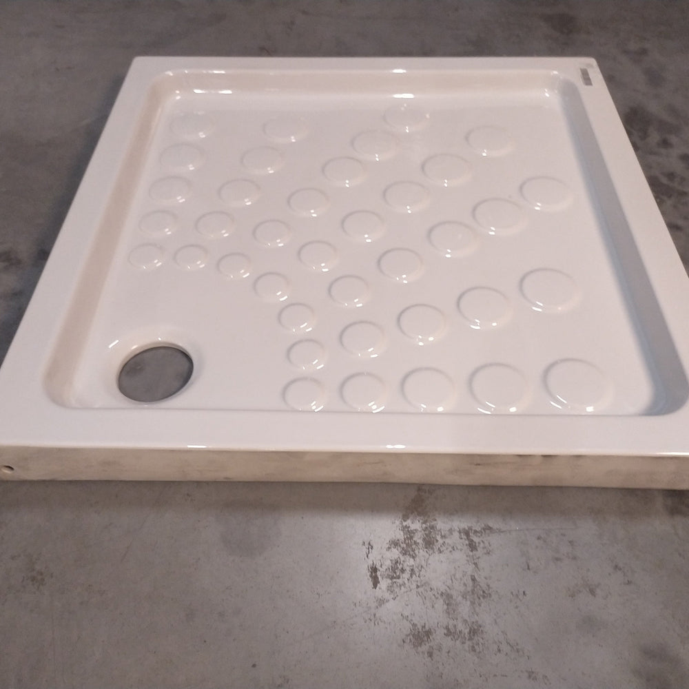 Receveur de douche céramique blanc - 800 x 800 x 75 mm