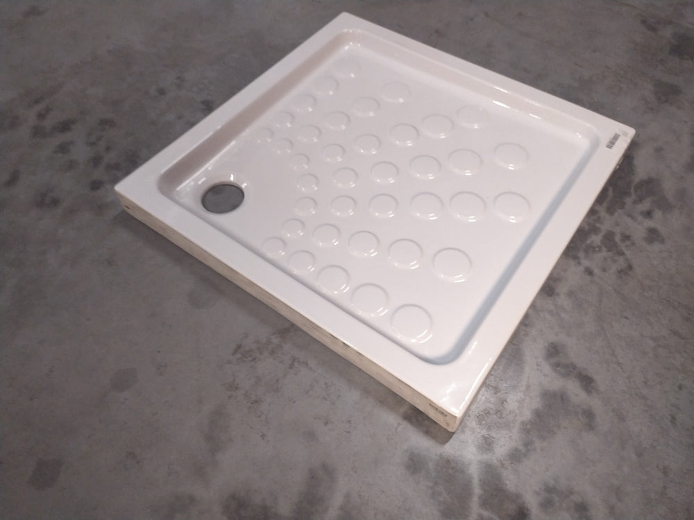 Receveur de douche céramique blanc - 800 x 800 x 75 mm