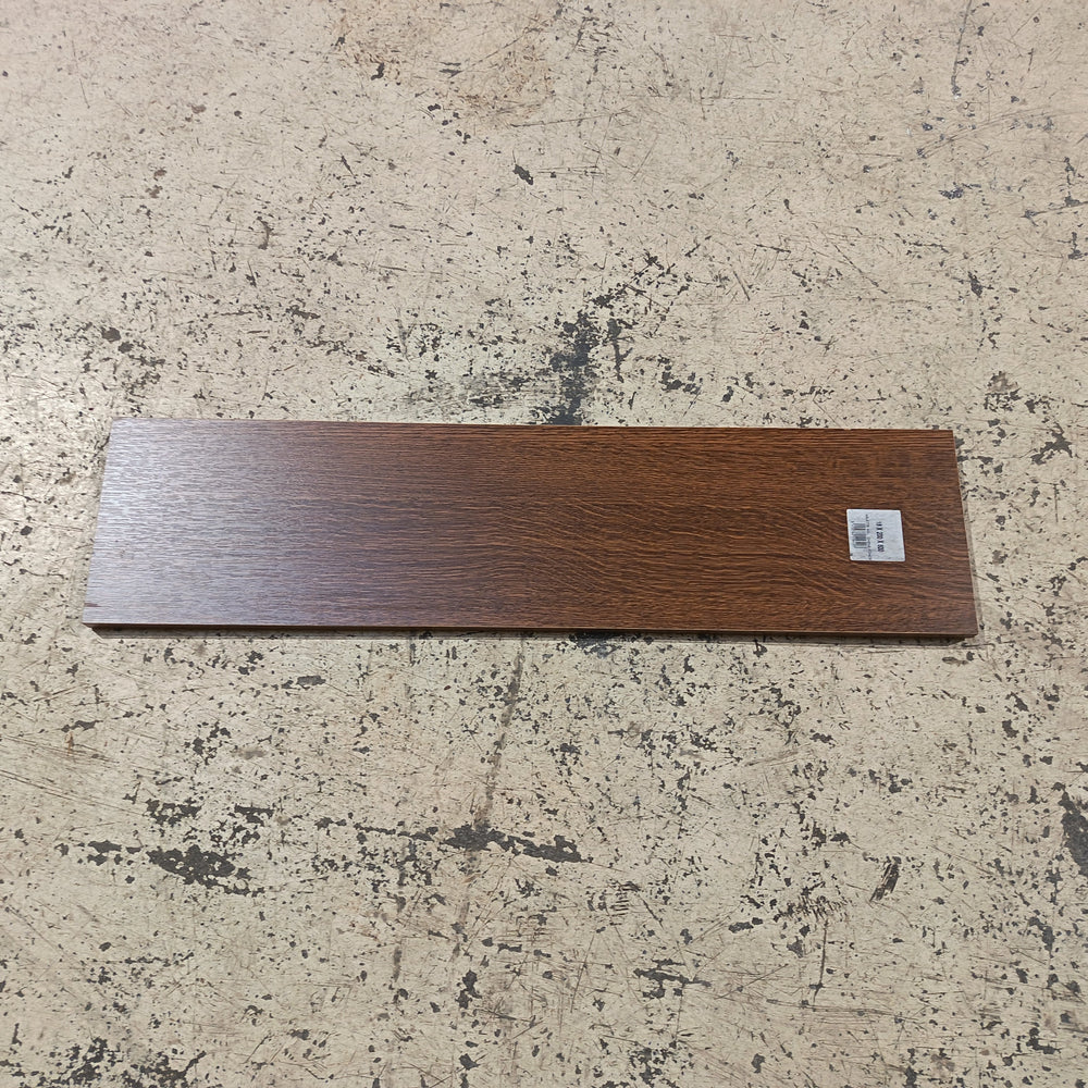 Tablette chêne foncé aggloméré - 800 x 200 x 18 mm