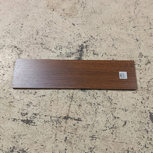 Tablette chêne foncé aggloméré - 800 x 200 x 18 mm