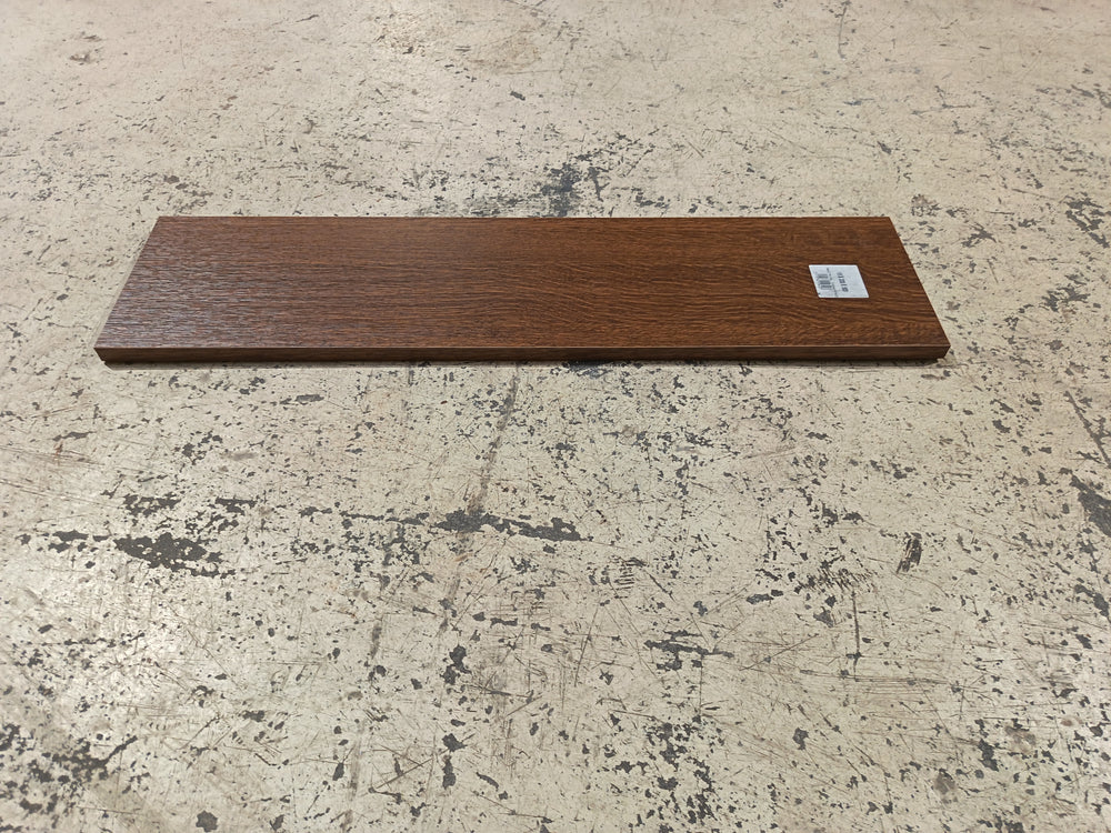 Tablette chêne foncé aggloméré - 800 x 200 x 18 mm