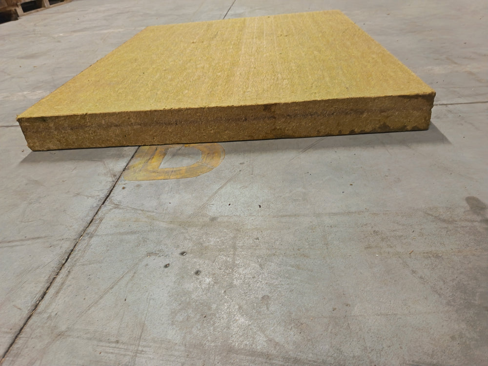 Panneau laine de roche marron R 3 - 1200 x 1000 mm - Ep=95mm - ROCKWOOL (Rockfacade)