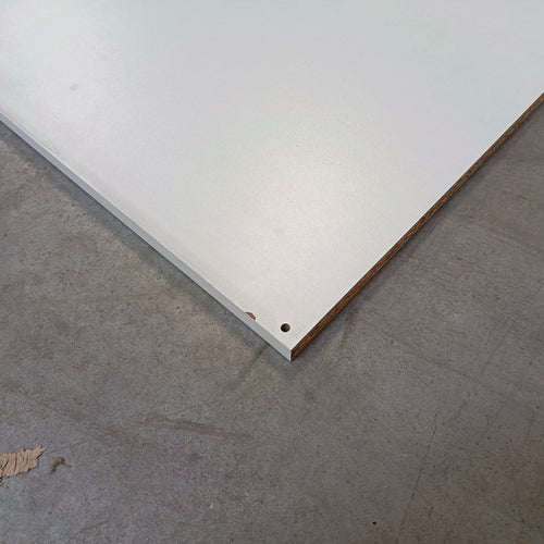 Tablette aggloméré blanc - 1030 x 740 x 20 mm
