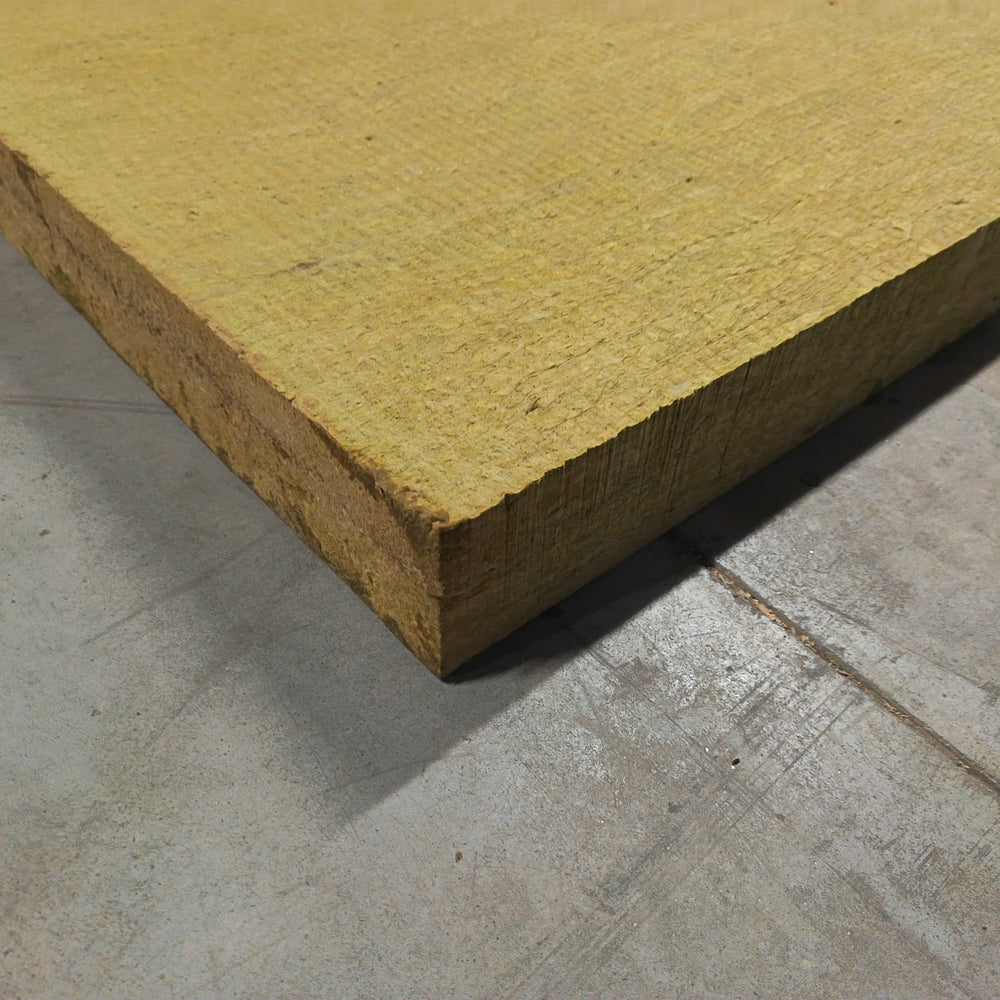 Panneau laine de roche marron R 3 - 1200 x 1000 mm - Ep=95mm - ROCKWOOL (Rockfacade)