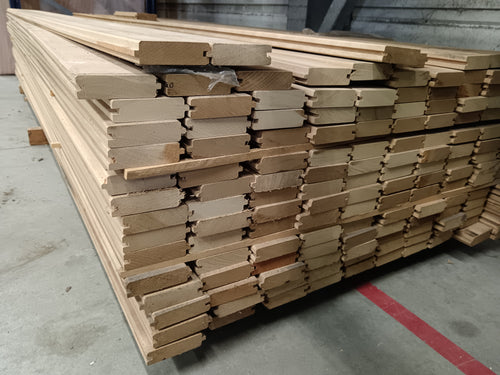 Planche bois exo raboté Curupixa classe 4 - 27x90 - L=3,7m