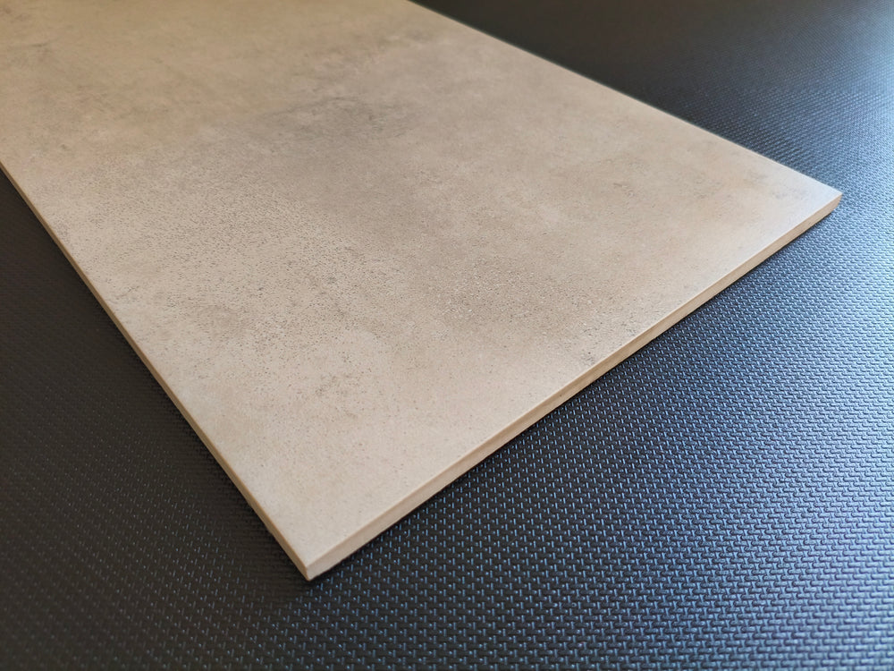 Carrelage sol intérieur grès cérame Glade Cinza mat - 29,7 x 59,7 cm - Ép. 9 mm - Vendu en paquet de 6 carreaux