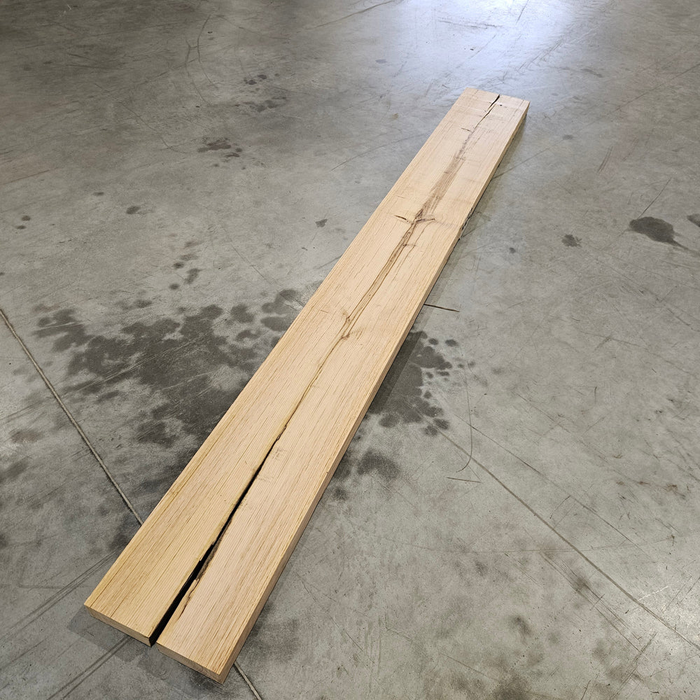 Solive chêne / chataîgner bois massif - 45 x 200 - L=2.2m (raboté 1 faces)