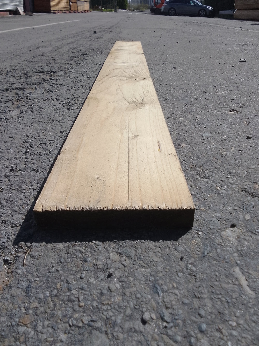 Planche epicéa bois grisé - 25x175 - L=2m (brut de sciage)