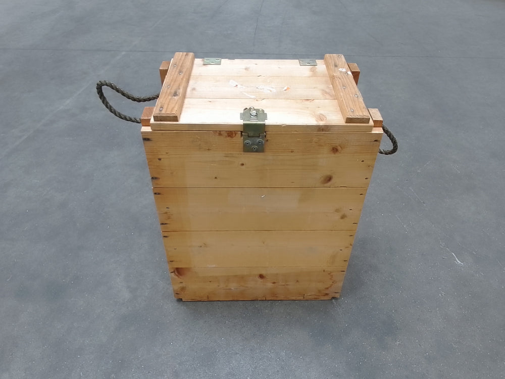 Caisse bois massif - 505 x 325 x 655 mm — vue 3