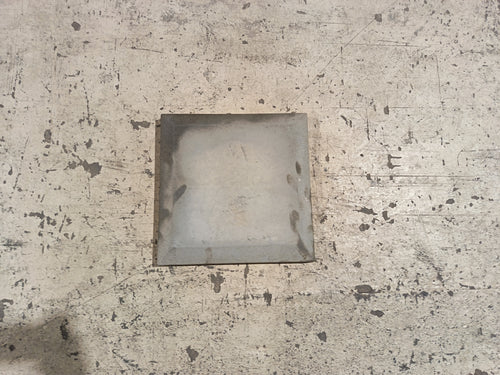 Chapeau pilier béton gris - 360 x 360 mm