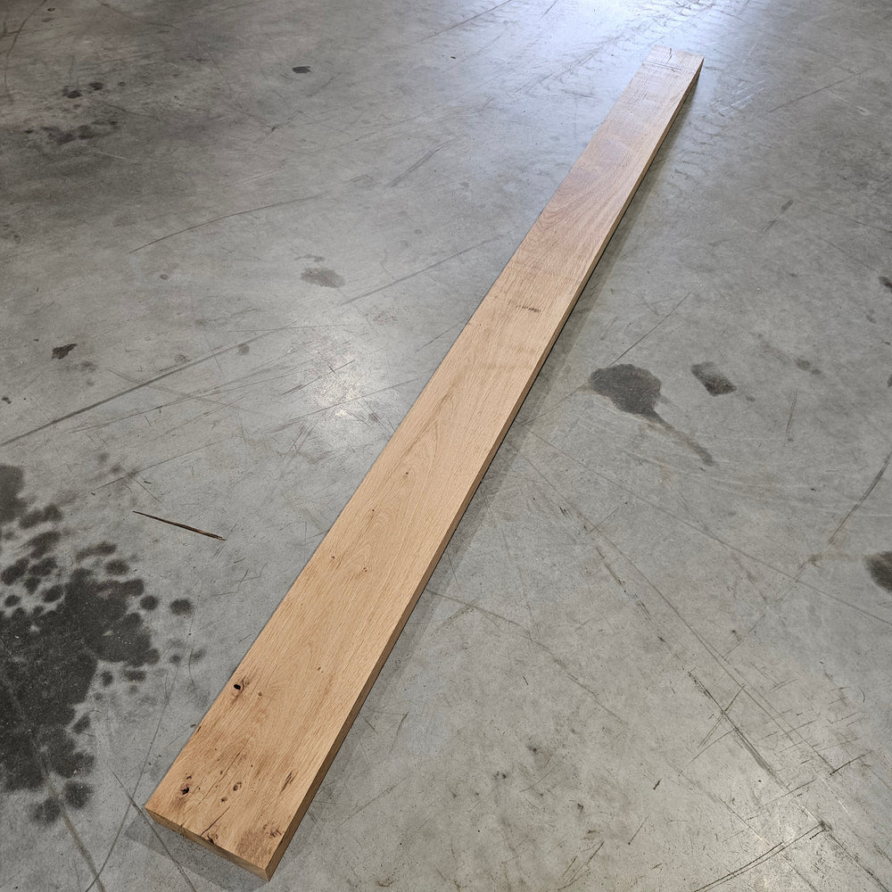 Solive chêne / chataîgner bois massif - 45 x 200 - L=2.4m (raboté 1 faces)