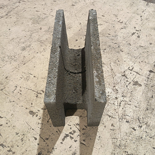 Parpaing  béton  - 500 x 200 x 250 mm (U chaînage)