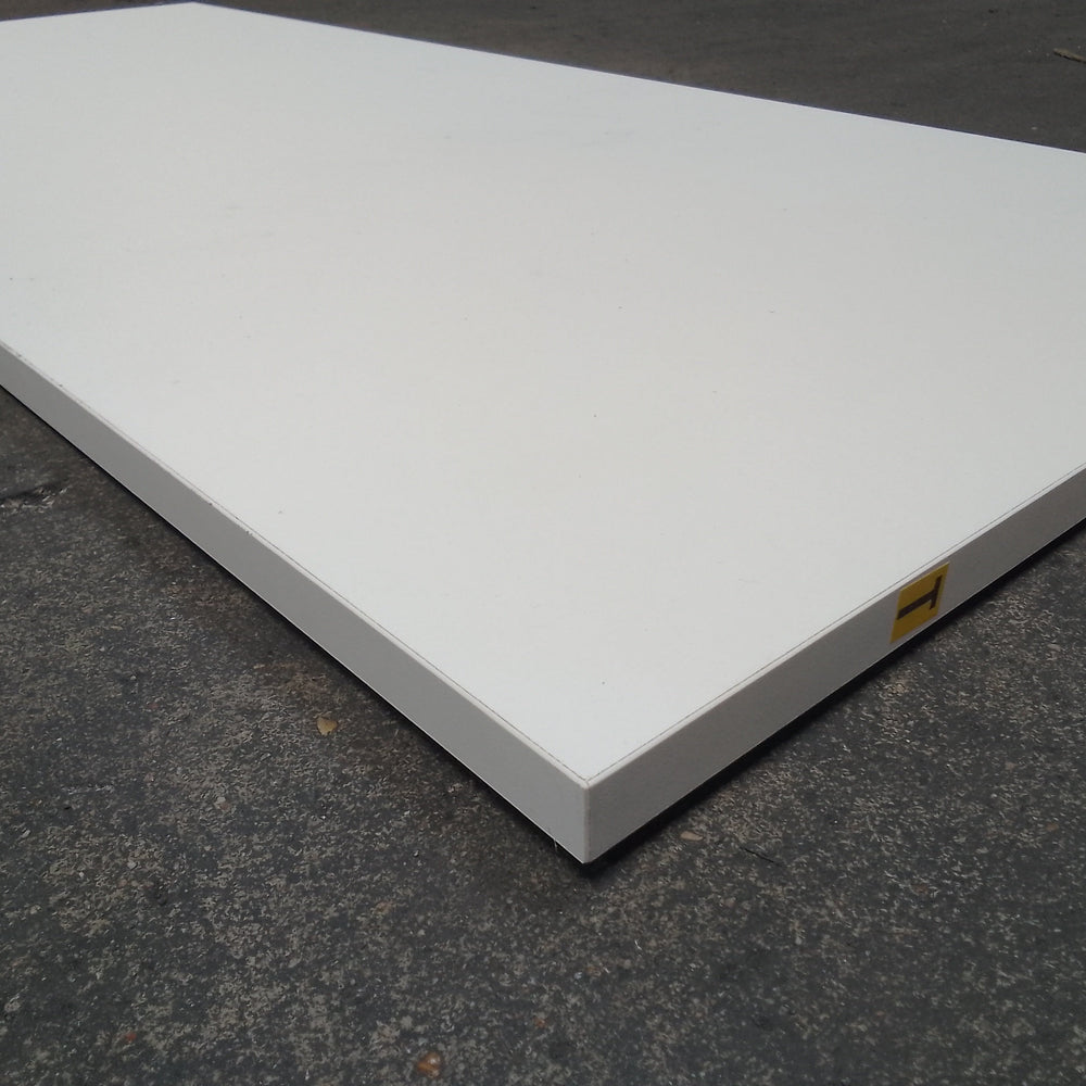 Tablette aggloméré blanc - 1145 x 500 x 20 mm