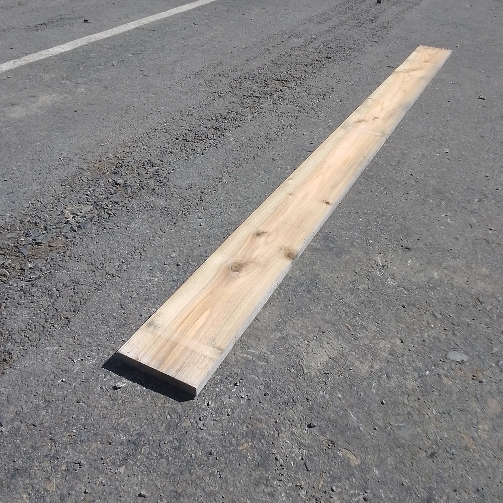 Planche douglas classe 2 bois grisé - 27x200 - L=3m (brut de sciage)