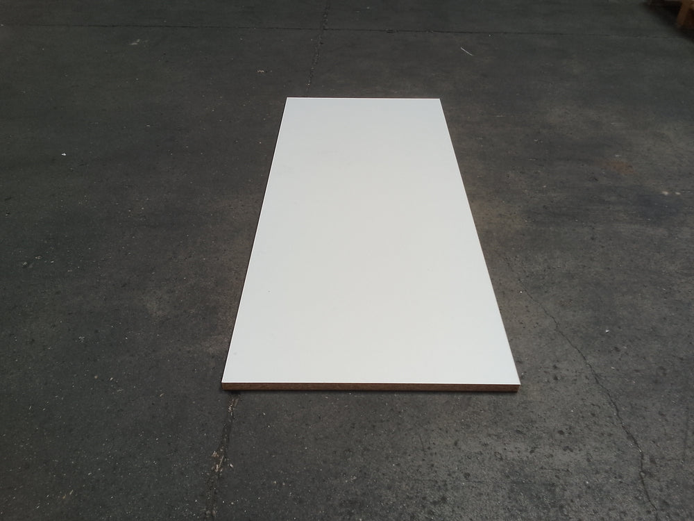 Tablette aggloméré blanc - 1145 x 500 x 20 mm