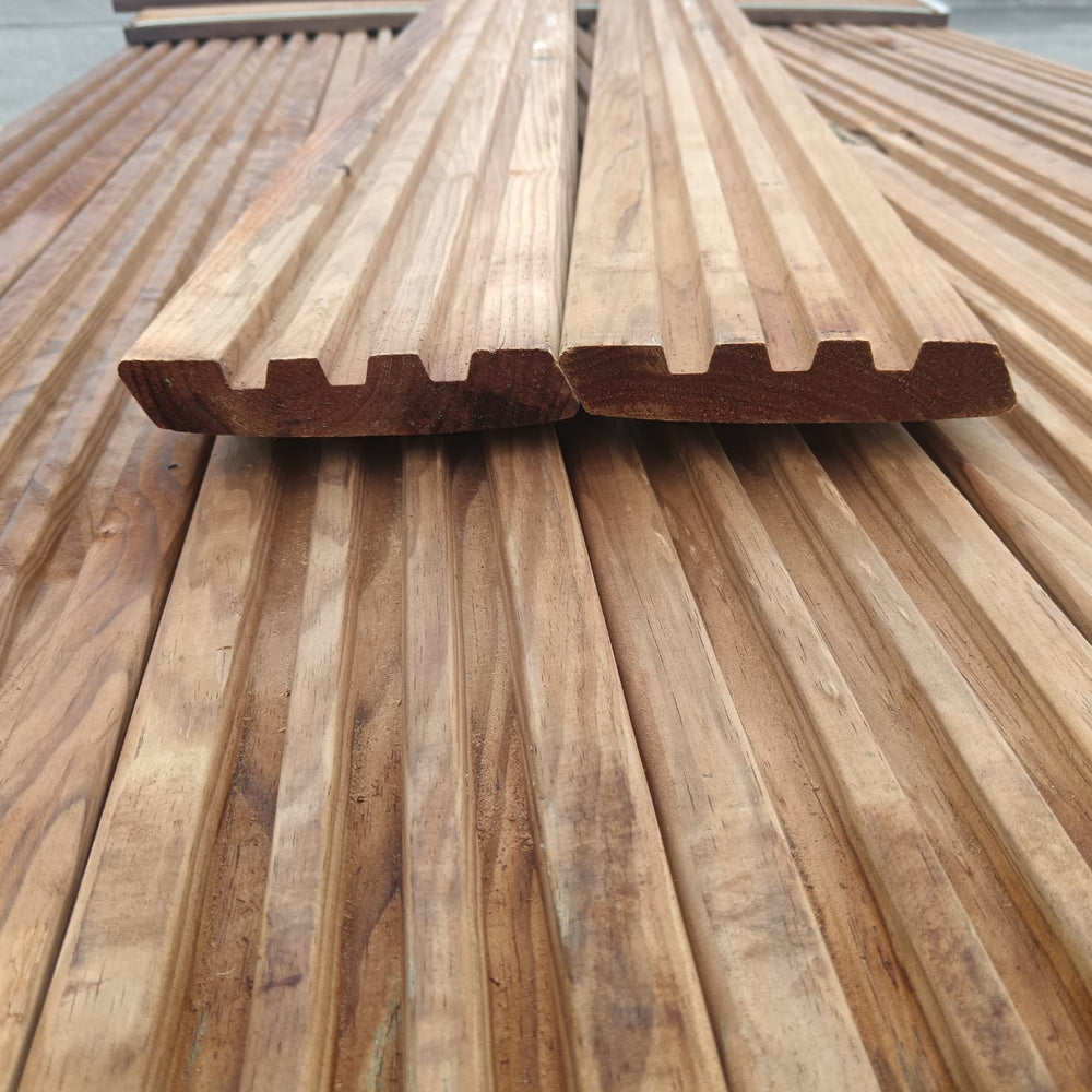 Terrasse pin Marron Classe 4 Cabourg - 28x120 - L=3m (déclassé)