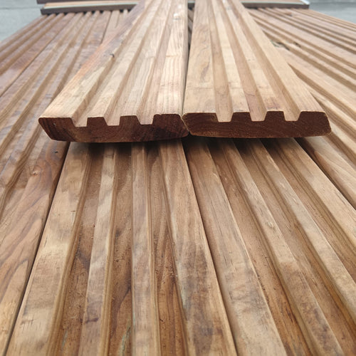 Terrasse pin Marron Classe 4 Cabourg - 28x120 - L=3m (déclassé)