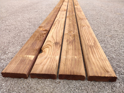 Lame bois douglas marron classe 3 Pyla - 25x90 - L=4m (déclassé - ne pas utiliser en structurel)