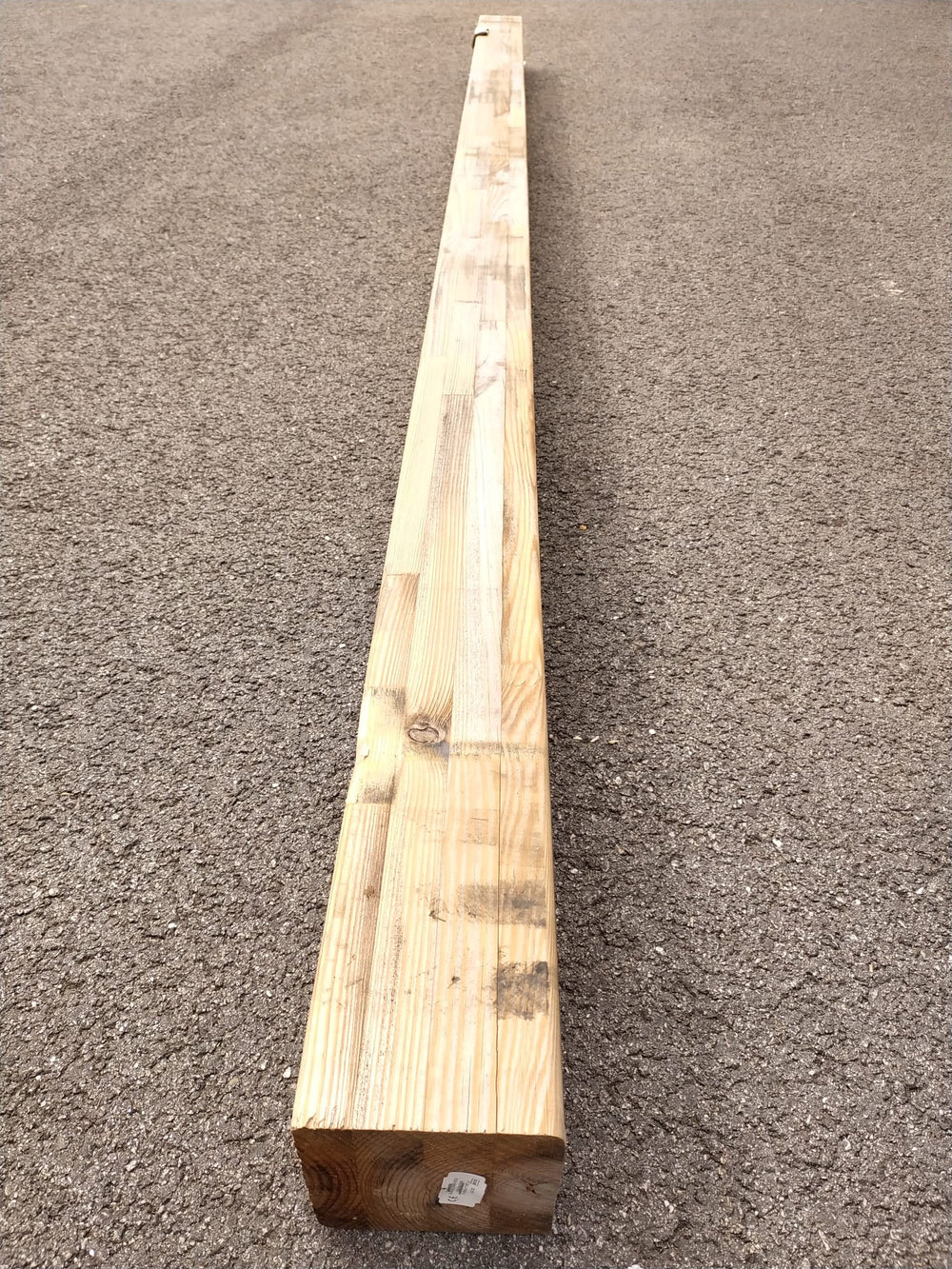 Poteau lamellé collé GL24H pin - 120x120 - L=3m